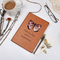 Journal Notebook, PU leather Journal Notebook, Butterfly Inspiration