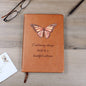 Butterfly Notebook, Journal For Girls and Women, PU Leather Cover