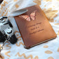 Butterfly Notebook, Journal For Girls and Women, PU Leather Cover