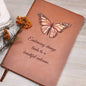 Butterfly Notebook, Journal For Girls and Women, PU Leather Cover