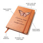 Butterfly Notebook, Journal For Girls and Women, PU Leather Cover