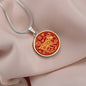 Goat Necklace, Year of Goat Chinese Zodiac Necklace Gift
