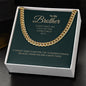 Brother Gift, Birthday Gift For Brother, Brother Christmas Gift, Men's Necklace