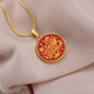Year of Pig, Pig Print Chinese Zodiac Gift, Necklace For Women