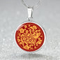 Year of Pig, Pig Print Chinese Zodiac Gift, Necklace For Women