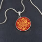 Year of Pig, Pig Print Chinese Zodiac Gift, Necklace For Women