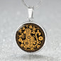 Year of Monkey, Engraving Necklace, Monkey Print Zodiac Gift, Necklace For Women