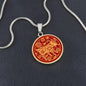 Goat Necklace, Year of Goat Chinese Zodiac Necklace Gift