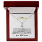 To My Daughter Necklace, Daughter Gift, Gift From Mom, Gift From Dad