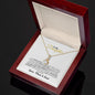 To My Daughter Necklace, Daughter Gift, Gift From Mom, Gift From Dad