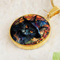 Halloween Necklace Black Cat Spooky Cat Halloween Accessories Jewellery