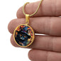 Halloween Necklace Black Cat Spooky Cat Halloween Accessories Jewellery