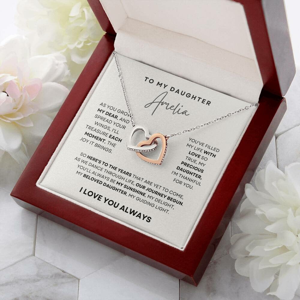 Daughter Necklace, Daughter Gift, Christmas Gift For Daughter