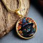 Halloween Necklace Black Cat Spooky Cat Halloween Accessories Jewellery