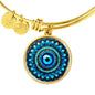 Evil Eye Bracelet, Evil Eye Bangle, Personalised Evil Eye Pendant