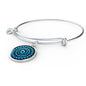 Evil Eye Bracelet, Evil Eye Bangle, Personalised Evil Eye Pendant