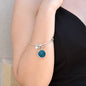 Evil Eye Bracelet, Evil Eye Bangle, Personalised Evil Eye Pendant