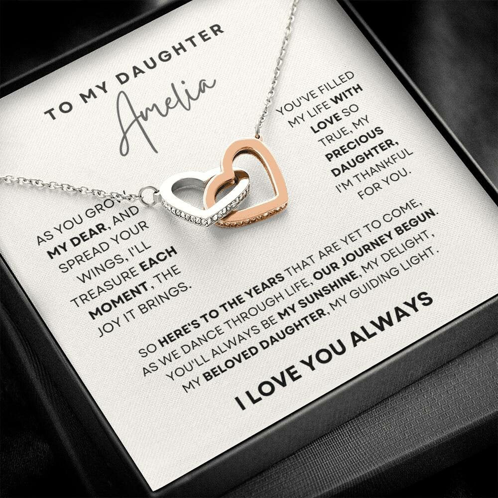 Daughter Necklace, Daughter Gift, Christmas Gift For Daughter