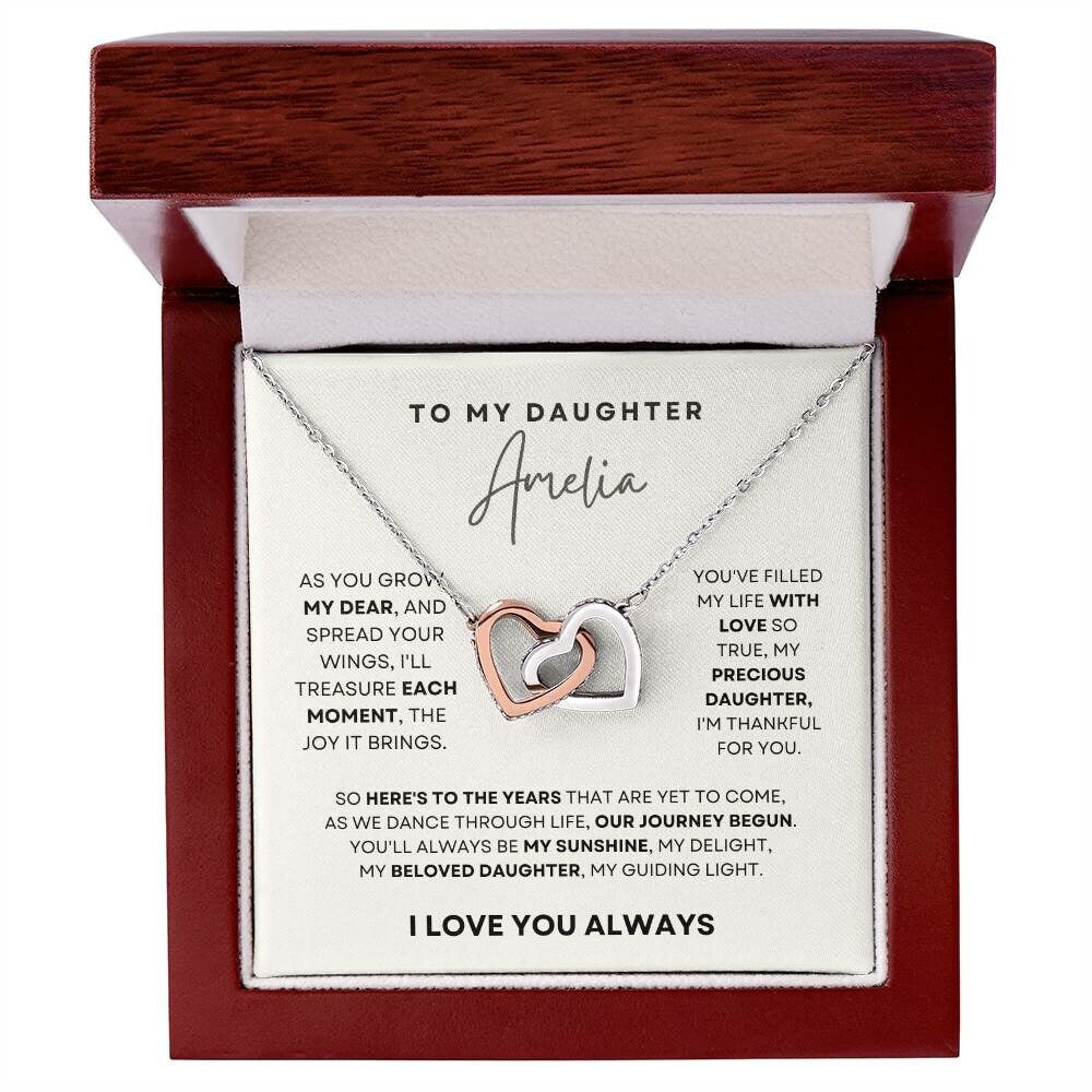 Daughter Necklace, Daughter Gift, Christmas Gift For Daughter