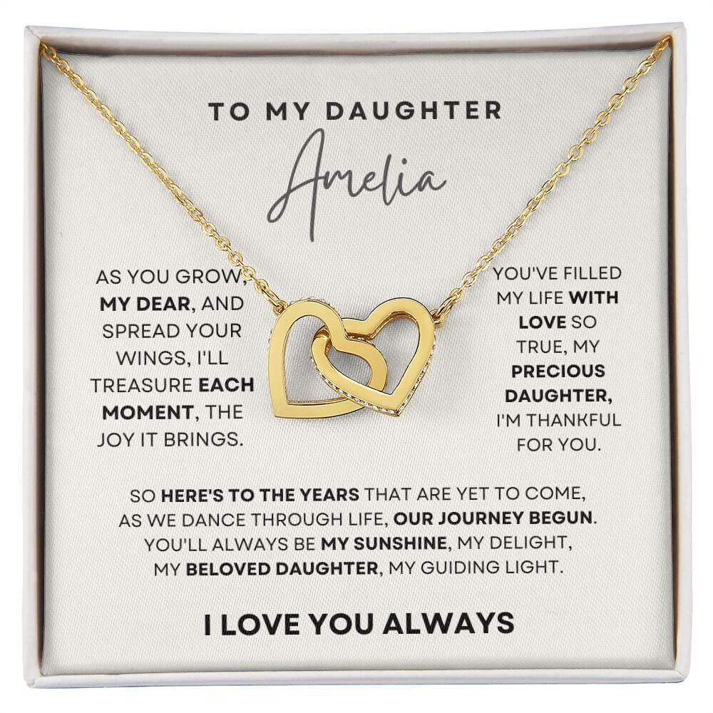 Daughter Necklace, Daughter Gift, Christmas Gift For Daughter