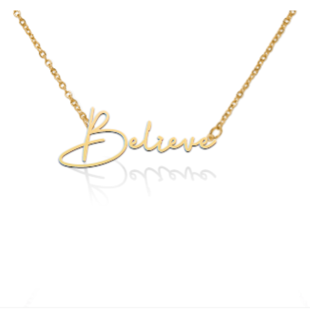 Personalized Name Necklace, Women's Necklace, Choose your name or word