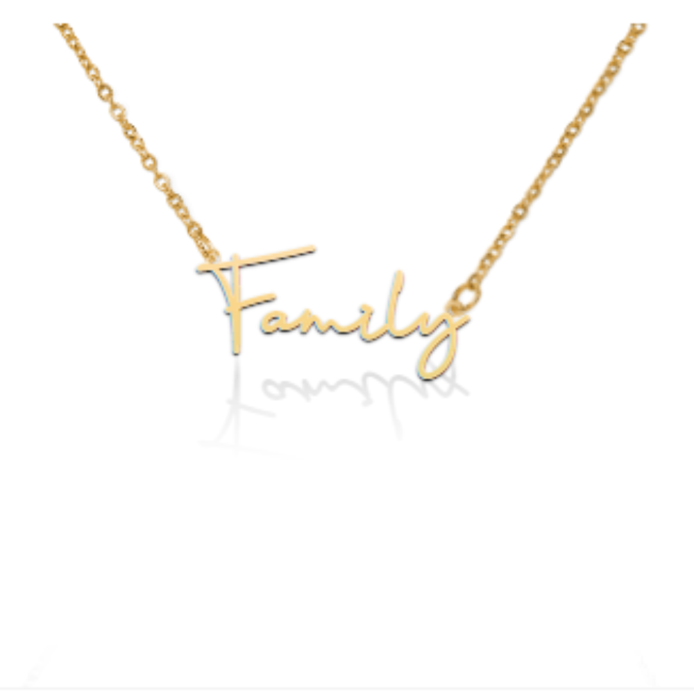 Personalized Name Necklace, Women's Necklace, Choose your name or word