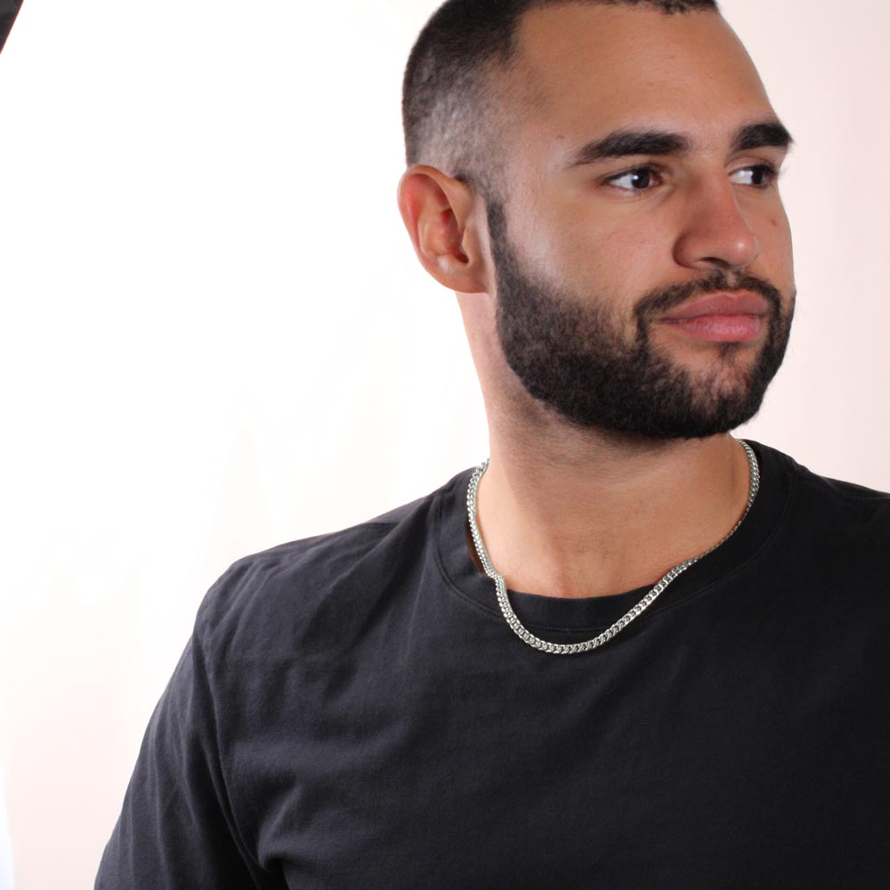 To My Husband, Cuban Link Chain Christmas, Birthday and Anniversary Gift for Men - Zensassy