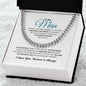 To My Man Cuban Link Chain Necklace, Birthday, Christmas and Anniversary Gift For Men - Zensassy