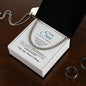 To My Son Cuban Link Chain Necklace Birthday, Graduation & Christmas Gift For Son - Zensassy