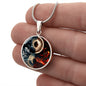 Yin Yang Charm Pendant, Dainty Necklace For Her - Zensassy