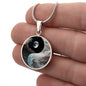 Yin Yang Symbol Pendant, Dainty Necklace For Her - Zensassy