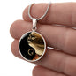 Yin Yang Symbol Pendant, Spiritual Necklace, Gift For Her - Zensassy