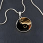 Yin Yang Symbol Pendant, Spiritual Necklace, Gift For Her - Zensassy