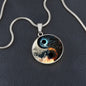 Yin Yang Spiritual Pendant Necklace, Gift For Her - Zensassy