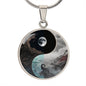 Yin Yang Symbol Pendant, Dainty Necklace For Her - Zensassy