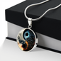 Yin Yang Spiritual Pendant Necklace, Gift For Her - Zensassy