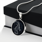 Capricorn Zodiac Sign Necklace, Circle Pendant Jewelry, Birthday Gift For Her - Zensassy