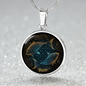 Pisces Zodiac Sign, Circle Pendant Jewerly, Birthday Gift For Her - Zensassy