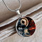 Yin Yang Charm Pendant, Dainty Necklace For Her - Zensassy
