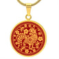 The Year of the Rooster, Chinese Zodiac Necklace Gift For Women