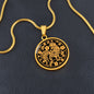The Year of the Rooster, Chinese Zodiac Necklace Gift For Women