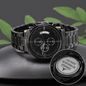 Engraved Message Cronograph Quartz Gift Watch For Him - Zensassy