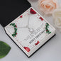 Christmas Gift for Mum, Daughter, Wife, Girlfriend and Partner, 14K White Gold Finish With Cubic Zirconia Necklace - Zensassy