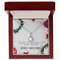 Christmas Gift for Mum, Daughter, Wife, Girlfriend and Partner, 14K White Gold Finish With Cubic Zirconia Necklace - Zensassy