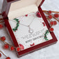 Christmas Gift for Mum, Daughter, Wife, Girlfriend and Partner, 14K White Gold Finish With Cubic Zirconia Necklace - Zensassy
