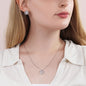 To My Wife Message Card Jewelry Gift, Gold Plated Pendant Necklace For Wife, Holiday Present - Zensassy