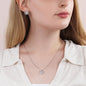 To My Gorgeous Woman Love Knot Necklace And Earring Set, Gift For Her - Zensassy