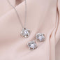 To My Gorgeous Woman Love Knot Necklace And Earring Set, Gift For Her - Zensassy