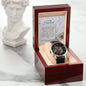 To My Husband Men's Openwork Watch, Christmas, Anniversary and Birthday Gift For Husband - Zensassy