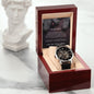 To My Hero Men's Openwork Watch, Christmas Gift For Him - Zensassy